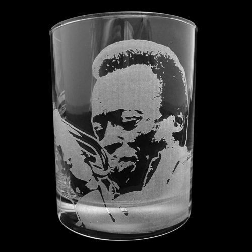 Miles Davis Whiskey Glass
